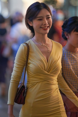 黄色长裙~